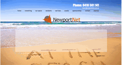 Desktop Screenshot of newportnet.com.au